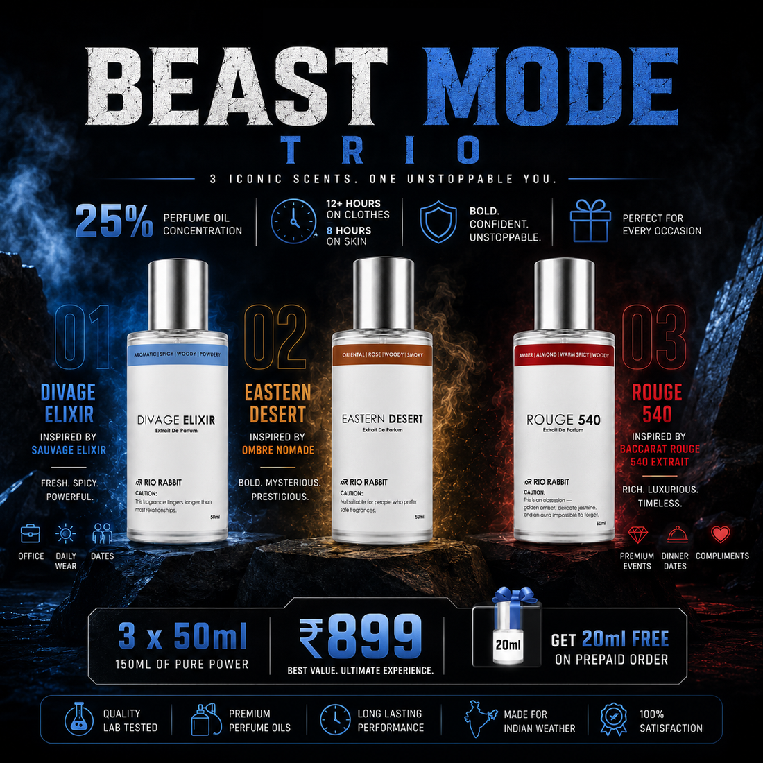 BEAST MODE TRIO