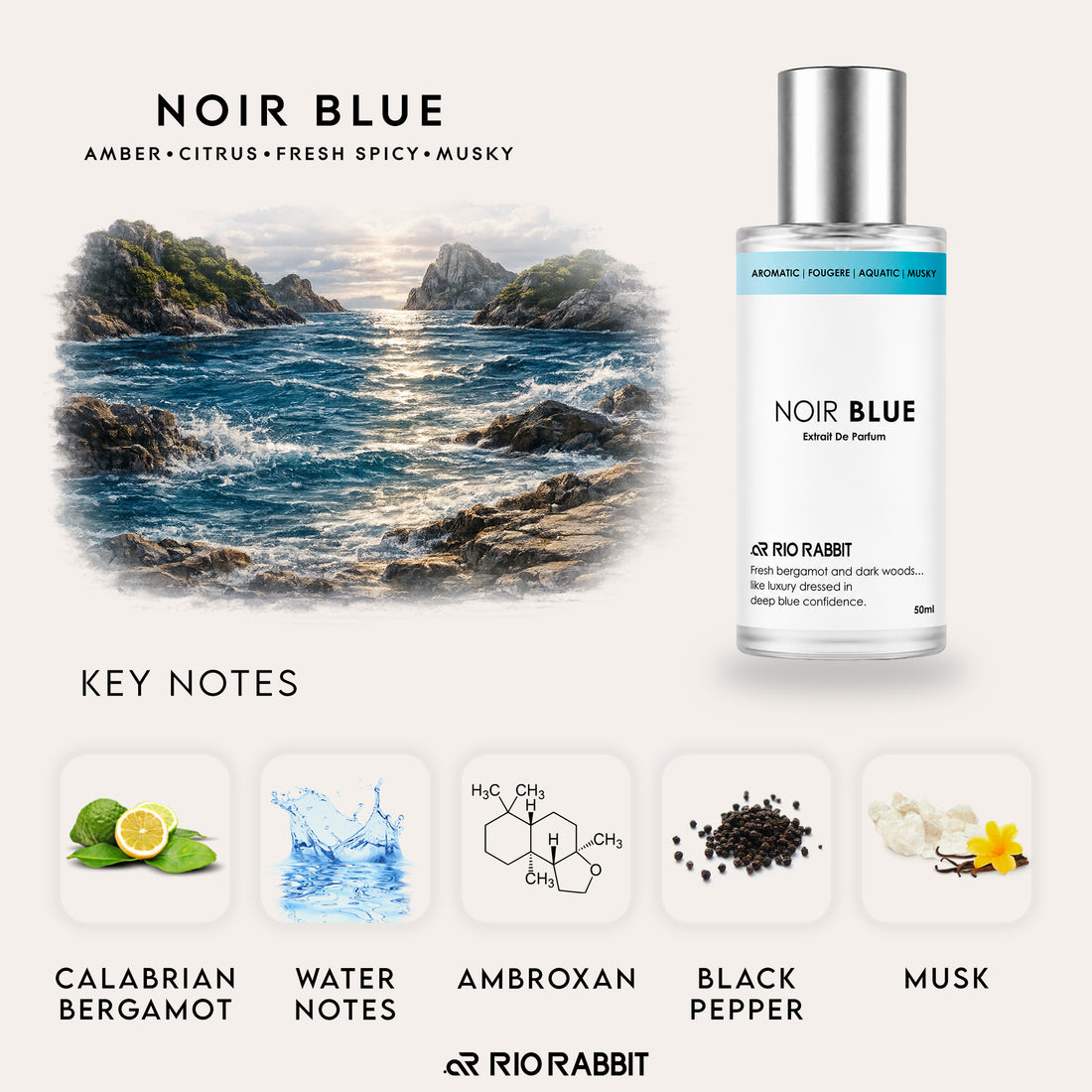 NOIR BLUE